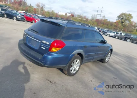 2007 Subaru Outback 2.5I z USA, uszkodzony, nr VIN 4S4BP61C877333012
